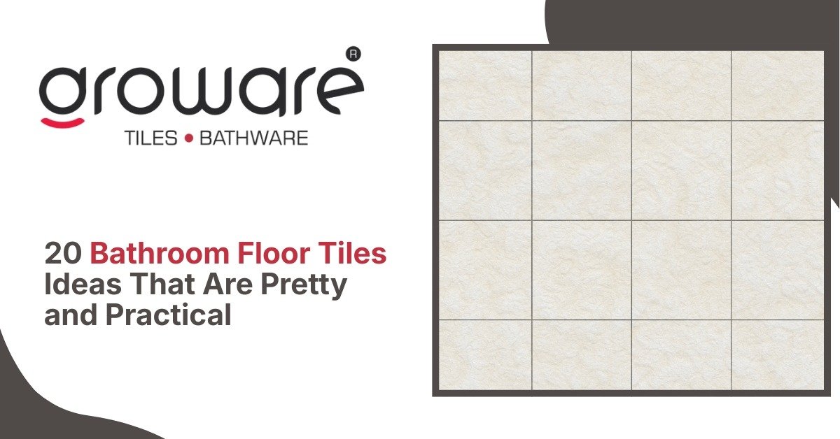 20 Bathroom Floor Tiles Ideas That Are Pretty and Practical